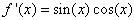Exercice dérivée