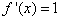 Exercice dérivée