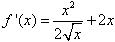 Exercice dérivée
