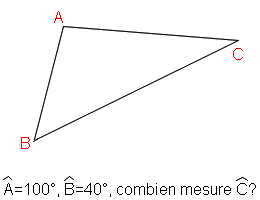calcul angles